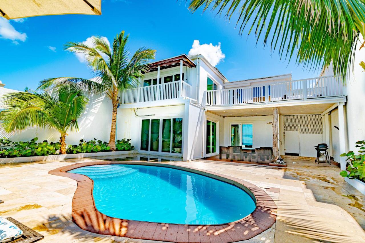 Caprice 14 - Oceanfront Villa - Gated Community With Pool Nassau Eksteriør billede